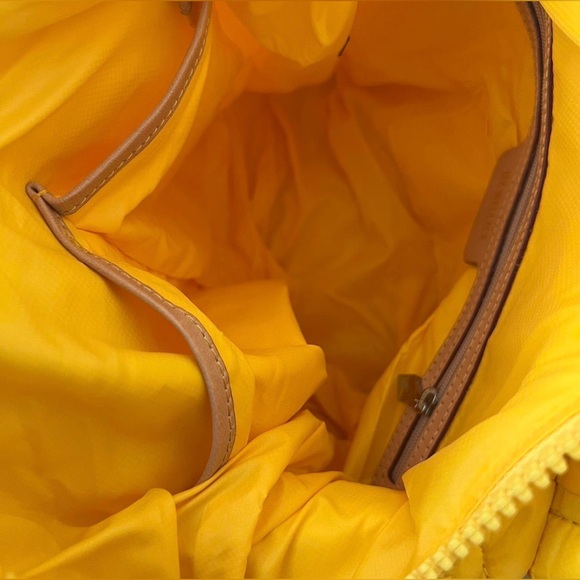 MZ Wallace Yellow Quilted Small Deluxe Sutton Women's Crossbody Bag - Picture 4 of 11